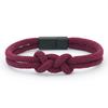 Einzigartiges Herren Seilarmband Premium Ausgewählt 4mm Schnur Spezieller Glücksknoten Tibetisches Armband Erhältlich in Mehreren Farben und Größen