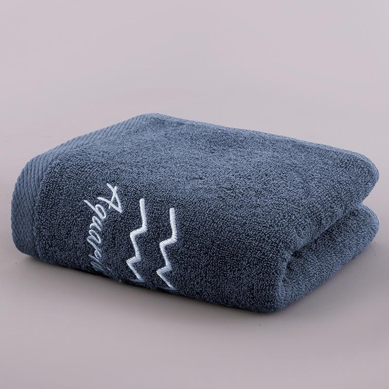 

Очень большое абсорбирующее хлопковое полотенце для ванной «Созвездие» с вышивкой 70*140cm Bath Towel