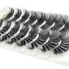 Natural Multilayered Effect Wispies Fluffy 25MM Lashes False Eyelashes 4D Mink Eye Lash Extension