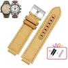 Cinturino in vera pelle per orologio Timex Tidal compass Cinturino T2n739 T2n720 T2n721 Cinturino in tela 24*16mm da uomo Bocca convessa