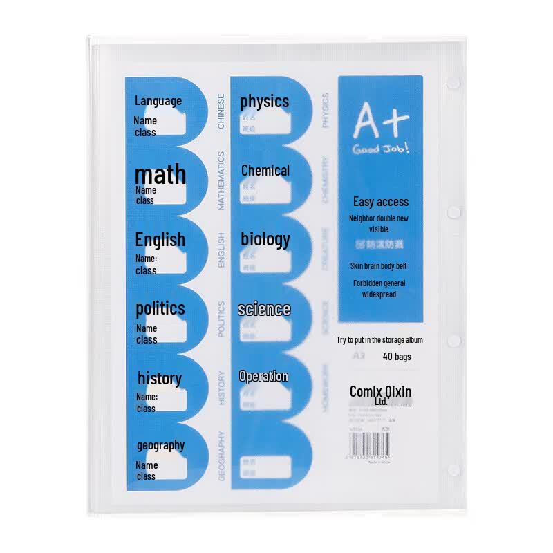 Comix A3 40-Pocket Display Book