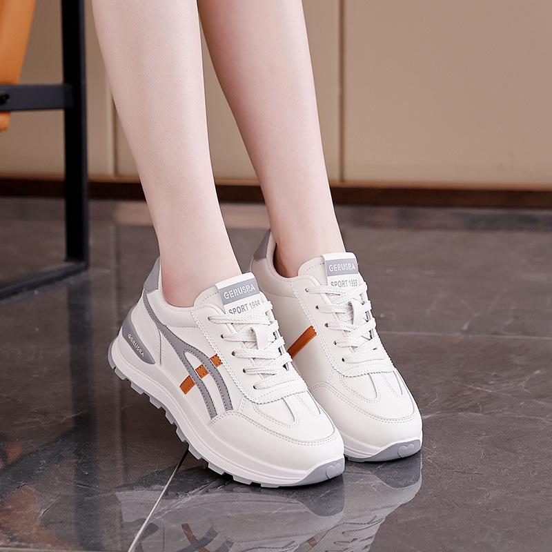Customized Korean version of Forrest Gump shoes for women's 2025 spring student running sports thick-soled heightening casual shoes YP-EP918