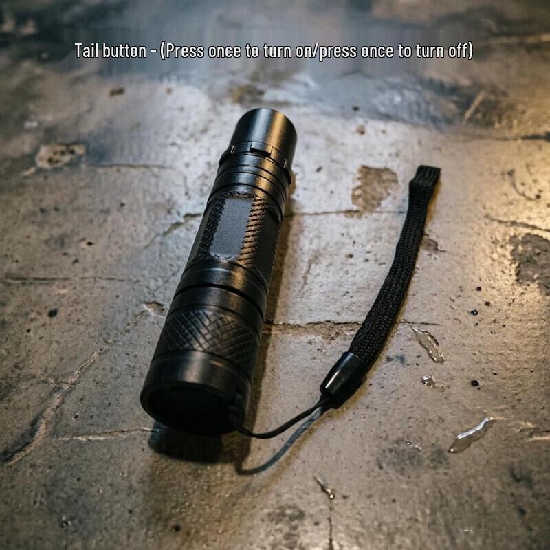 Houyun USB Rechargeable Emergency Flashlight