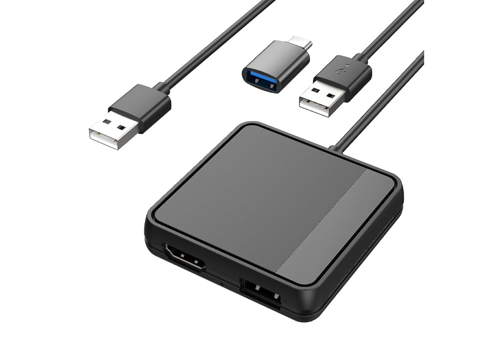 Kashimura KD-256 Smart Car Play, Compatible with Apple CarPlay, Media Play, Display Audio Only,