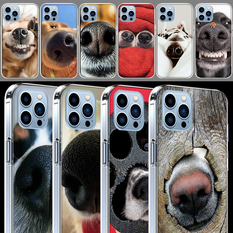 Show You its Cute Dog Nose Cases Phone Case For Iphone 17E 16E 17 Air 16 Pro Max 15 Pro 14 Plus 11 13 12 Mini Cover Cases Compat