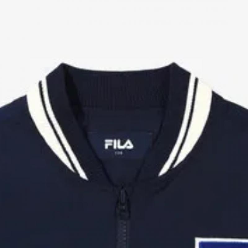 [fila Kids] Logo Point Varsity Jumper  Fk2jkg3401x Did  q0zFk2jkg3401xDid