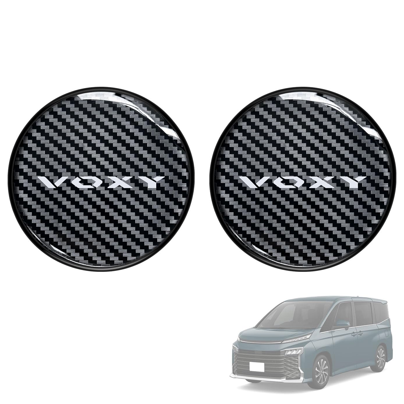 

HUDIY Voxy 90 Series Noah 90 Series Cup Coaster Carbon-Style Car Dolling Holder Coaster VOXY
