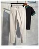 Men's Korean-Style Slim Suit Pants - Trendy Nine-Point Casual Trousers for Autumn/Winter