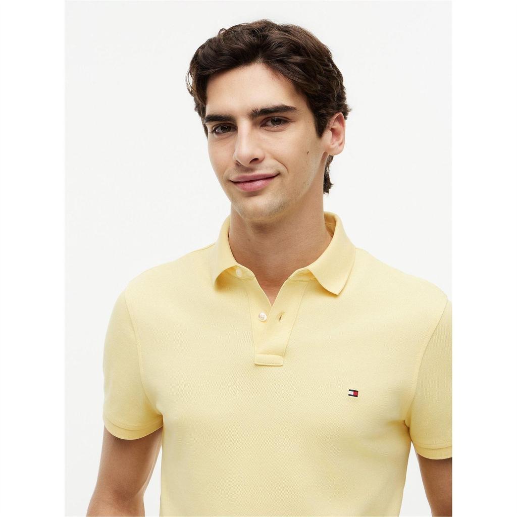 Tommy Hilfiger Mens 1985 Embroidered Logo Polo Shirt