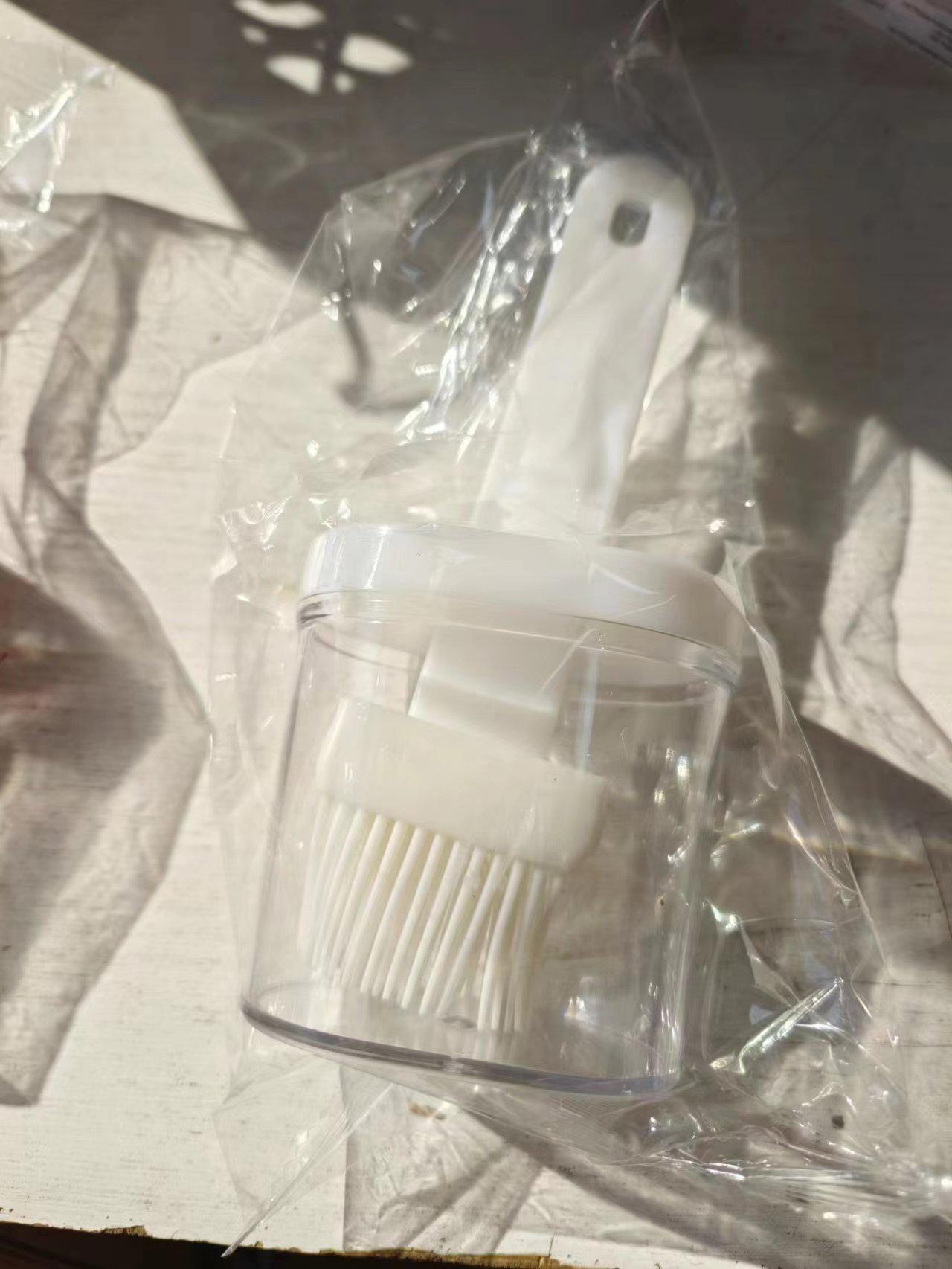 

Термостійка кухонна щітка з пляшкою для млинців, барбекю та приправ