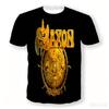 Saxon 3D Print Sport Quick-dry Breathable Men T-shirt Hip-hop Heavy Metal Punk Rock Band Street Casual Fashion Short-sleeve Top