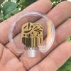 999 Pure Gold Phone Sticker for Health, Peace, and Joy - Popular Small Gift