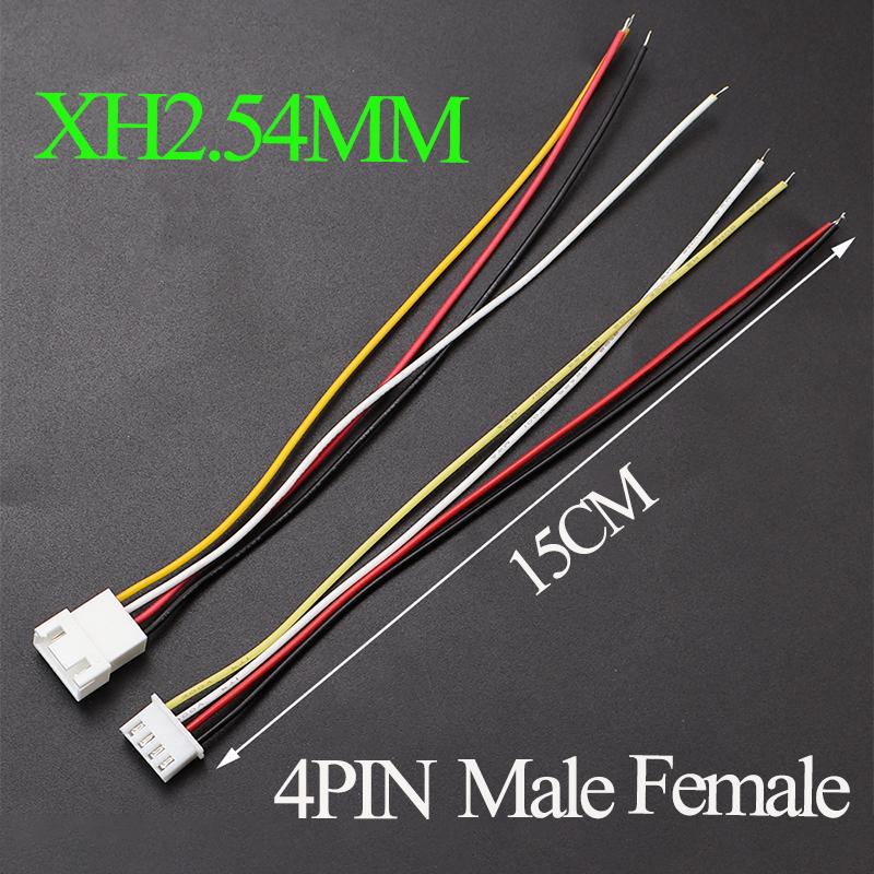 1Pair PH 2.0mm XH2.54MM  2/3/4/5/6 Pin  Female Male Plug / PH2.0 XH2.54MM   Terminal Socket Wires Cables Connector 26AWG 15CM