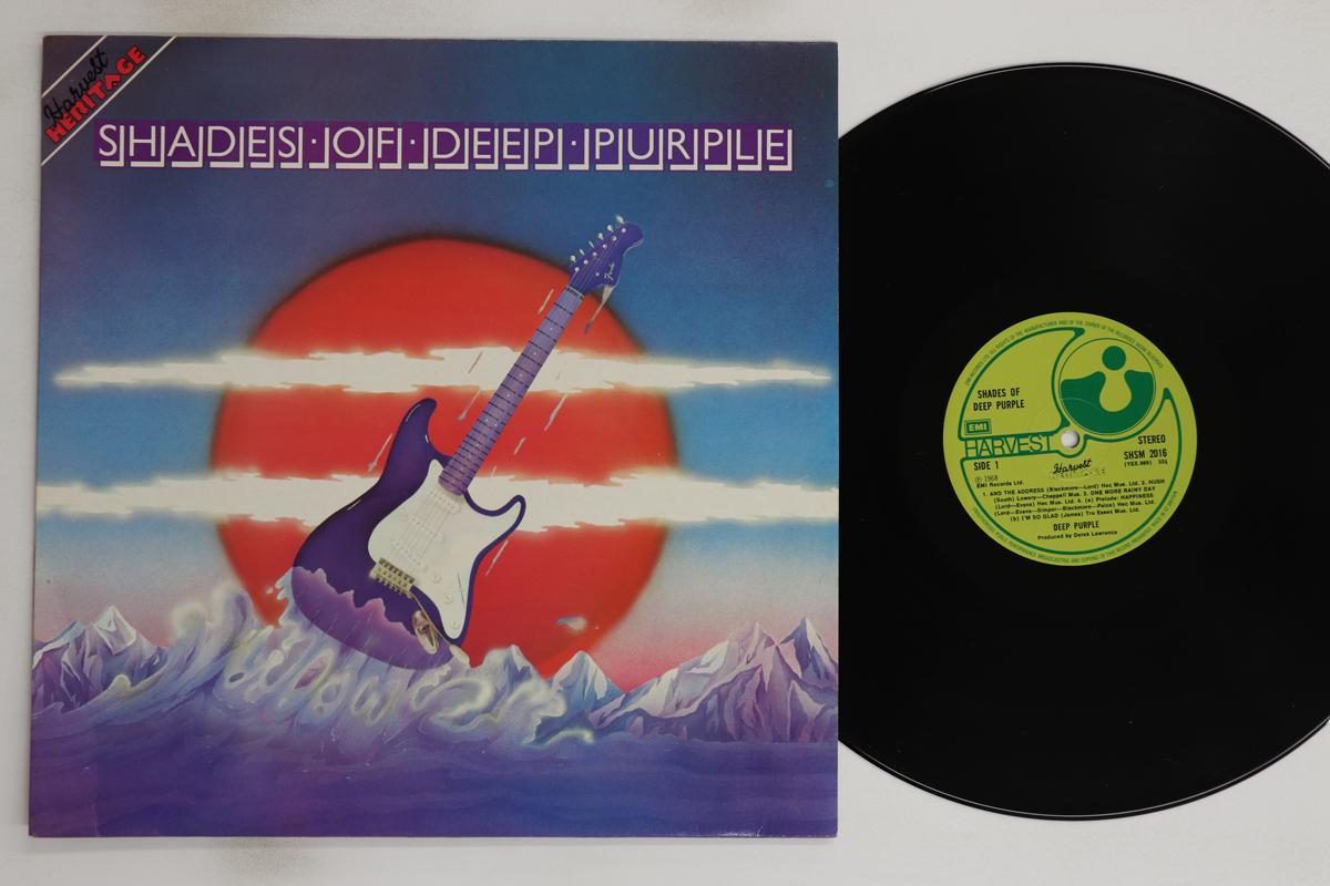 

LP Record DEEP PURPLE - Shades Of Deep Purple SHSM2016 HARVEST 1974 UK Rock Used