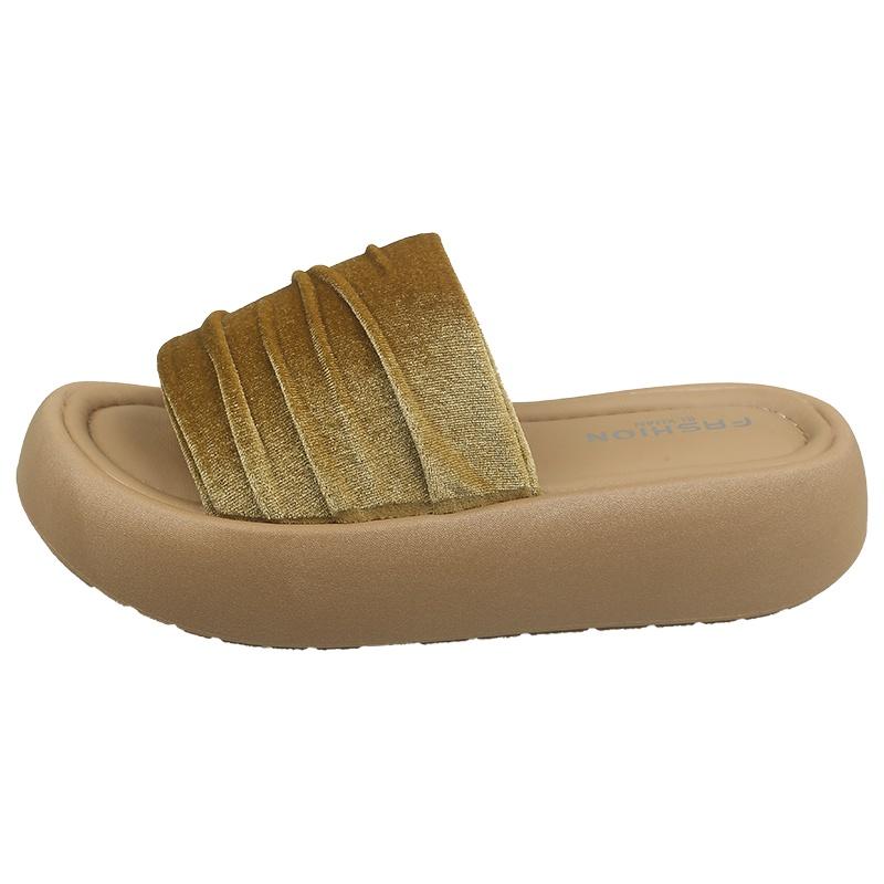 Women Thick Sole Roman Sandals Casual Summer Slippers 35