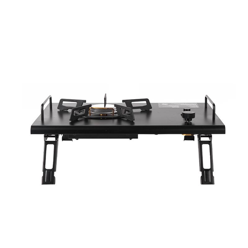 Portable Outdoor Folding Gas Stove: Compact Camping Cookware for Tabletop or Car Use