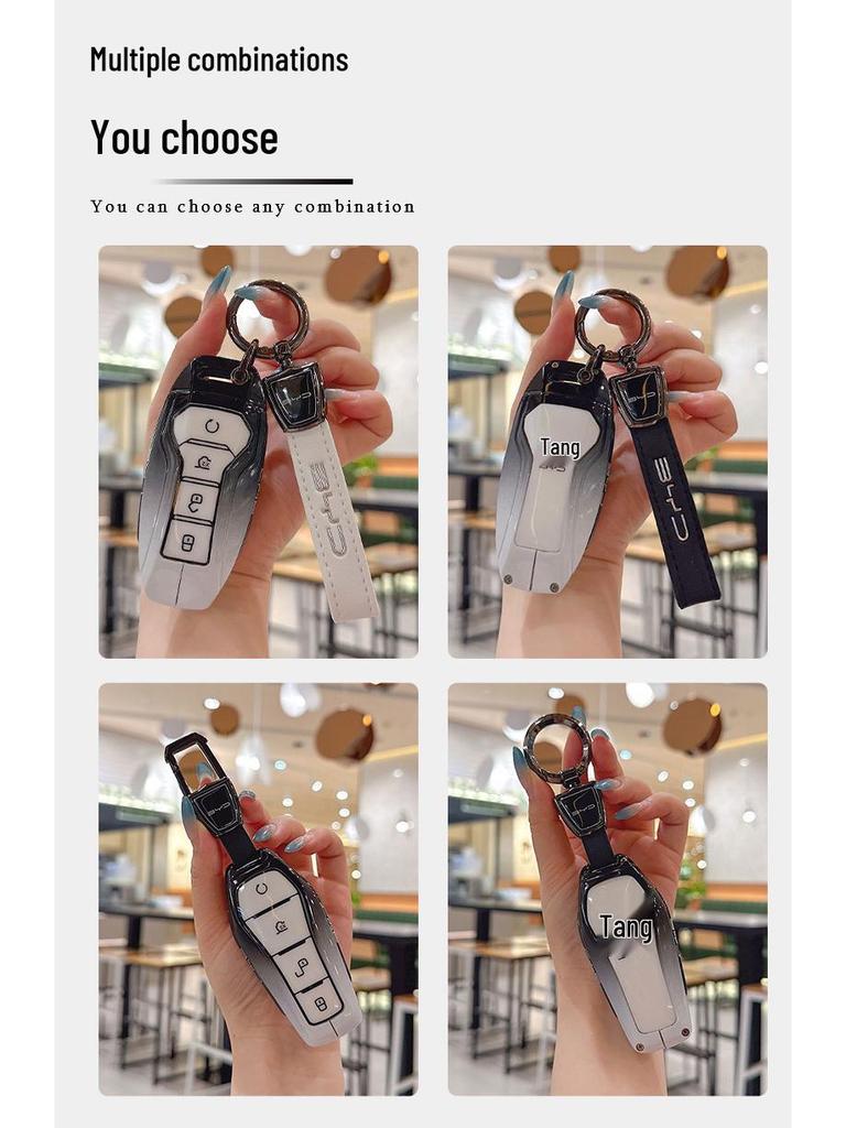 2025 BYD Tang Key Case: Premium Metal Shell for New Tang DMI Models