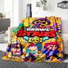 Brawl Stars Blanket Durable Comfort Great for Couch Sofa Bedding for All Occasions Modern Style Ideal Gift for Friends Family Couples Picnic