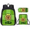 Student Schoolbag Large Capacity Backpack Double Layer Backpack Satchel Pencil Case Versatile Storage