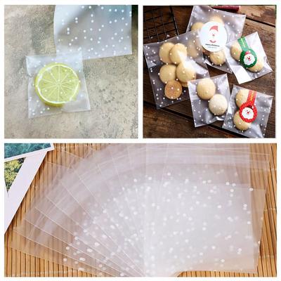 Party Frosted Dots Pastry Tool Baking Packaging Bag Cookie Bags Candy Pockets Wrapping Supplies