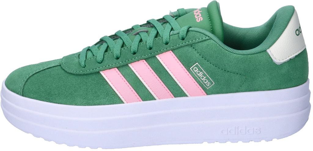Adidas VL Court Bold Women Preloved Sneakers Green/pink Spark/ivory