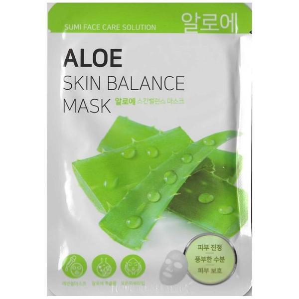 

[OF9MLMQS] Summi Mask Pack 10 Sheets Cucumber Green Tea Collagen Aloe (12132431) 04. Aloe FREE