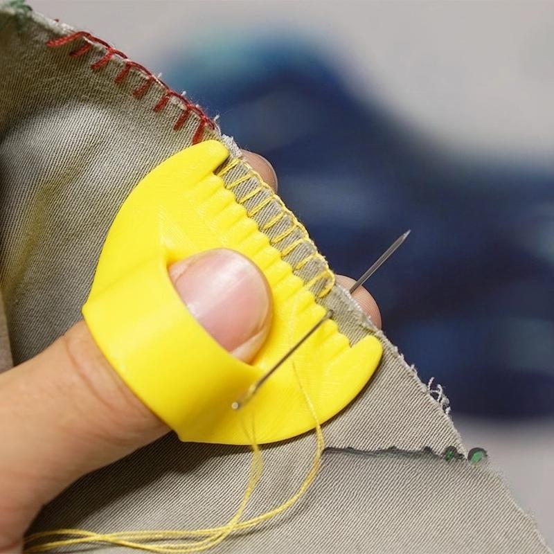 1pc Beginner Senior Friendly Plastic Sewing Guide - 4mm/3mm Spacing Hand Tool for DIY Crafting