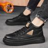 Fashion Men's Work Boots  Trendy Casual Sneakers Men Work Shoes Autumn Winter Outdoor High Top Motorcycle Ankle Boots Male