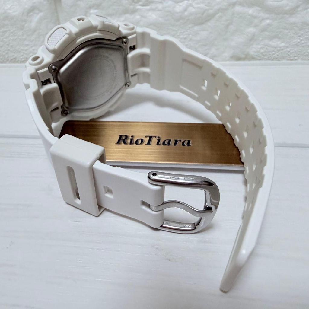 Used [Beautiful Condition] CASIO BABY-G BA-130-7A1JF Module 5607 White x Rose Gold with Box and Manual