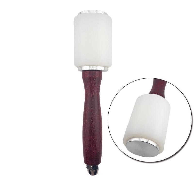 DIY Leather Carving Tool: Nylon Hammer for Furniture Protection & Art Punch Installation