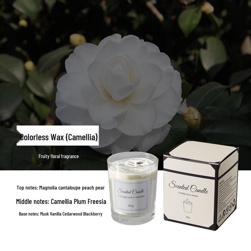 Cross-Border Aroma Candle: Long-lasting Soy Wax In Glass Cup for Home and Hotel Use