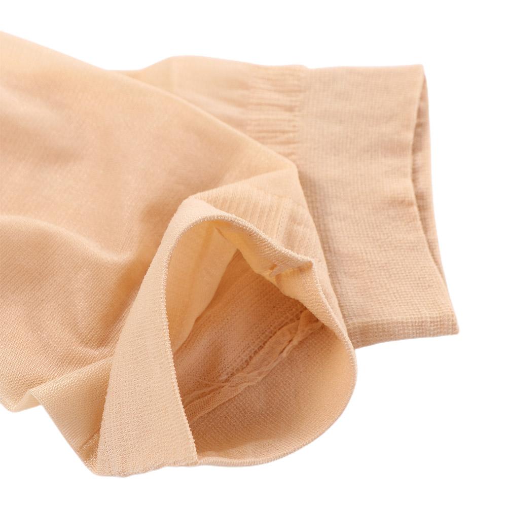 Lady Women Ultrathin Care Socks Smooth Spring Summer Open Toe Ultrathin Mid-Ankle Socks
