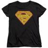 Superman "Hot Steel Shield" Women's T-Shirt