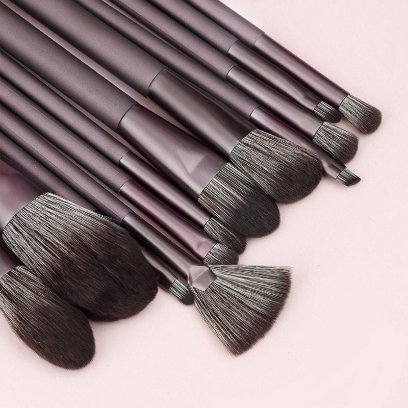 Makeup Brush Set 12 Pcs Synthetic Liquid Makeup Powder Concealers Eyeshadow Blush Makeup Brushes Make Up Brushes Kit