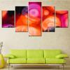 5 Pieces Canvas Wall Arts Poster Painting Abstract Vibrant Fluid Art Wallpaper Home Decor Picture Printing For Living Room Arts