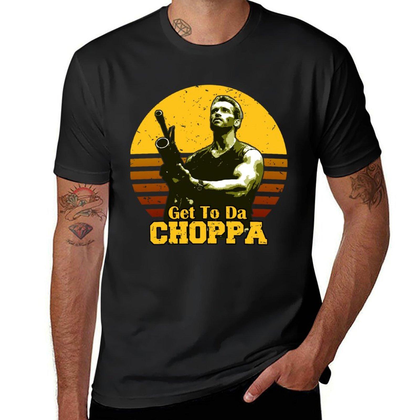 Get To Da Choppa Classic T-Shirt new edition aesthetic clothes mens white t shirts S
