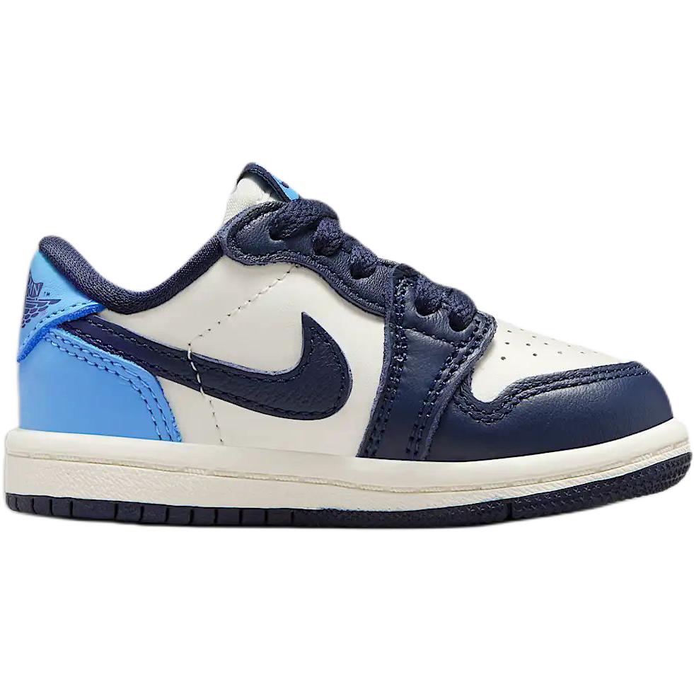 Air Jordan 1 Retro Low OG TD Obsidian UNC Baby Sneakers Blue University-Blue Sail FQ5435-400
