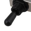 BQLZR Black Electric Guitar Enclosed 3 Way Toggle Switch Pickup Selector Switch with Black Cap