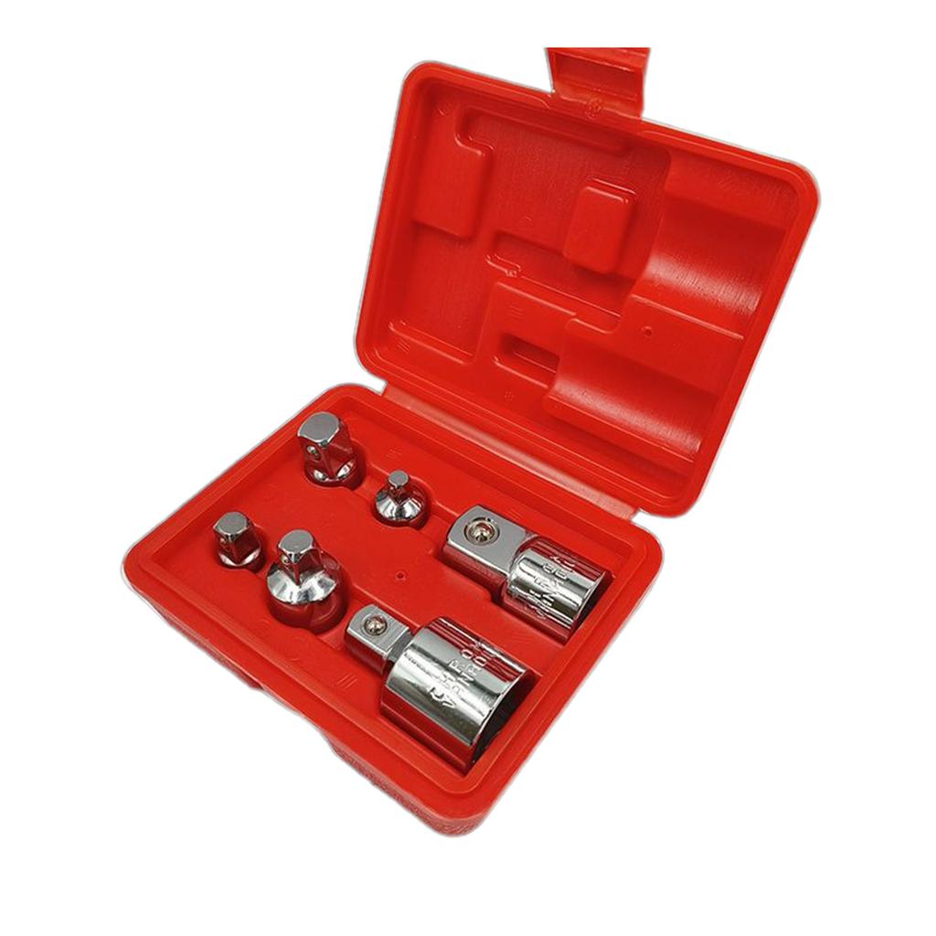 CR-V Ratchet Wrench Socket Head Socket Converter Adapter for Car Bicycle Repair Tools Auto Maintenance and Construction