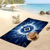 Asciugamano da Spiaggia con Stampa Calcio Hamburger SV, Asciugamano Grande Morbido ad Asciugatura Rapida per Spiaggia Campeggio Nuoto