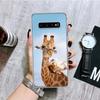 Cute Cartoon Giraffe Animal Phone Case For Samsung Galaxy S26 S25 Edge S24 S23 FE S22 Ultra S21 Plus S20 + Fundas Cover Coque Ga