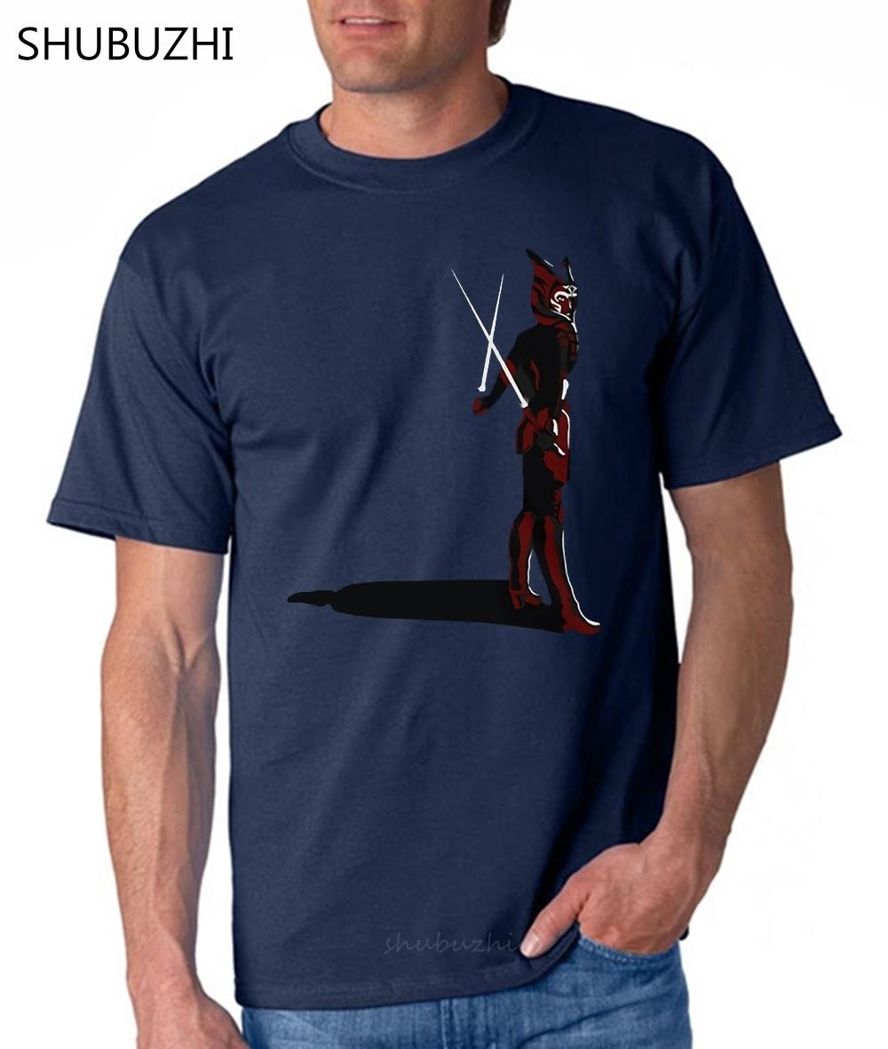 Ahsoka Tano T Shirt Ahsoka Ahsoka Tano Rebels Clone Wars Kanan Sabine Hera Rex Anakin fashion tshirt men cotton brand teeshirt S