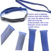 2 Replacement p10 Headgears Compatible with ResMed Airfit P10 Nasal Pillow Replacements Strap Blue and Gray