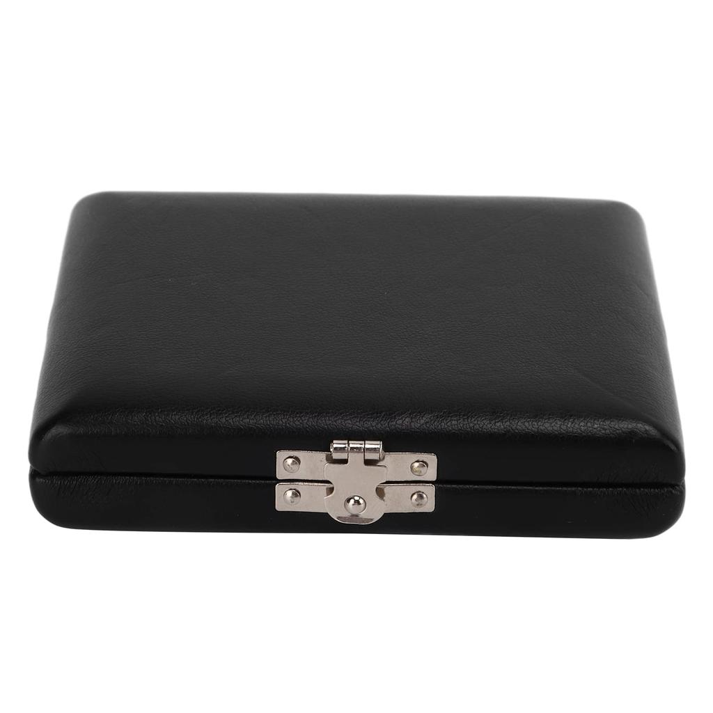 Generic Oboe Reed Holder Waterproof Storage Box for 6 Reeds - Prevents Mold and Easy To Carry for Musicians - PU Leather - For Oboe Players