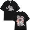 Hot Sale Anime Jojo Bizarre Adventure STEEL BALL RUN T-shirt Unisex Casual Harajuku Hip Hop Punk Cotton T-shirt Breathable and Comfortable Clothes