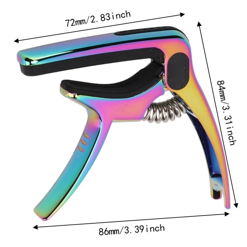 Colorful Metal Guitar Capo Metal Material Stringed Instrument Accessories For Guitar