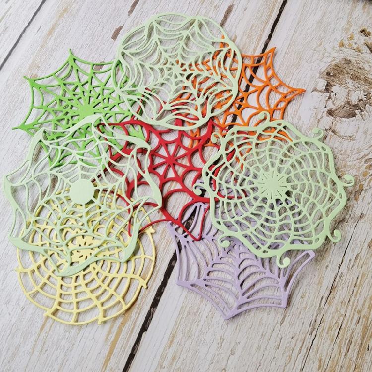 Fustelle Ragnatela Stencil per Goffratura Halloween Modello Coltello Stampo Fai da Te