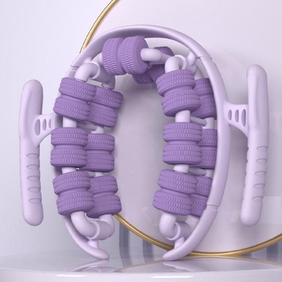 28 Rollers Leg Massage Anti-Cellulite Lymphatic Drainage Deep Tissue Therapy Thighs Arm Back Shoulder Calf Muscle Relaxation Massage Tool