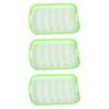 3pcs Food Grade Silicone Silicone Sausage Mold With Vented Lid 6 Cavity Ham Making Tray Easy Demold Non Stick Baking Mould