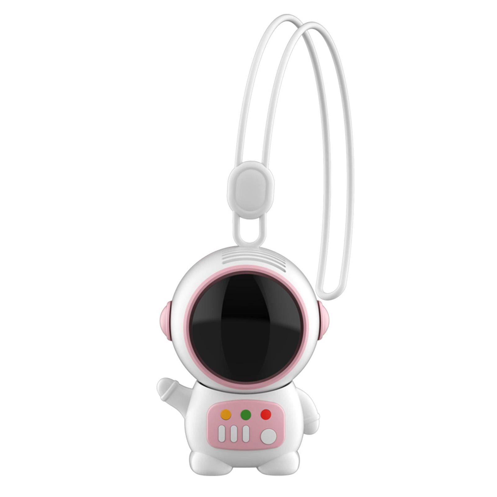 

Portable Neck Fan 2 Speeds Bladeless Mini Hanging Neck Fan USB Rechargeable Personal Handheld Fan for Indoor Outdoor